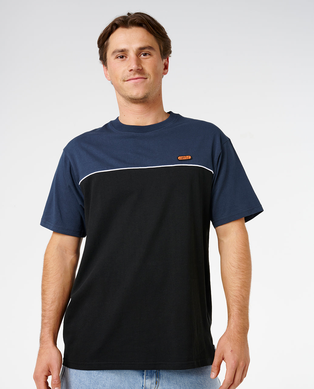 Rip Curl Men Halfa Panel Beater Tee 0ZJMTE