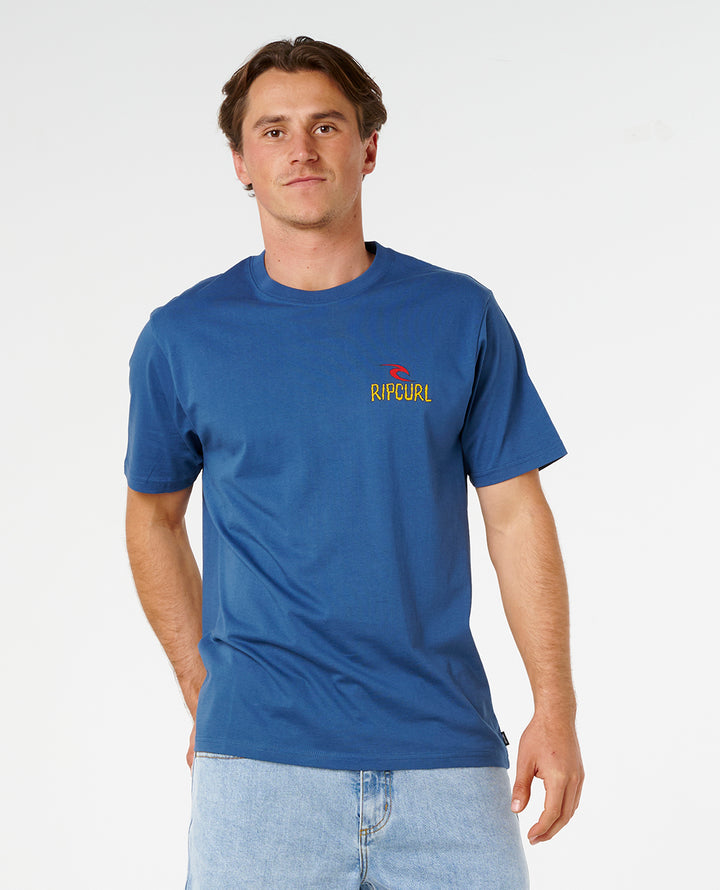 Rip Curl Men Shred Til Dead Tee 0ZKMTE