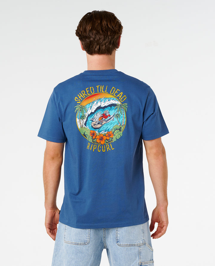 Rip Curl Men Shred Til Dead Tee 0ZKMTE