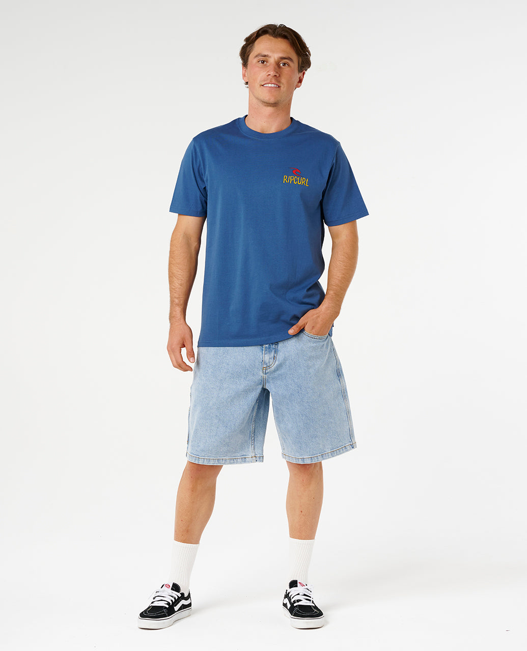 Rip Curl Men Shred Til Dead Tee 0ZKMTE
