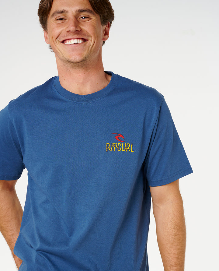 Rip Curl Men Shred Til Dead Tee 0ZKMTE