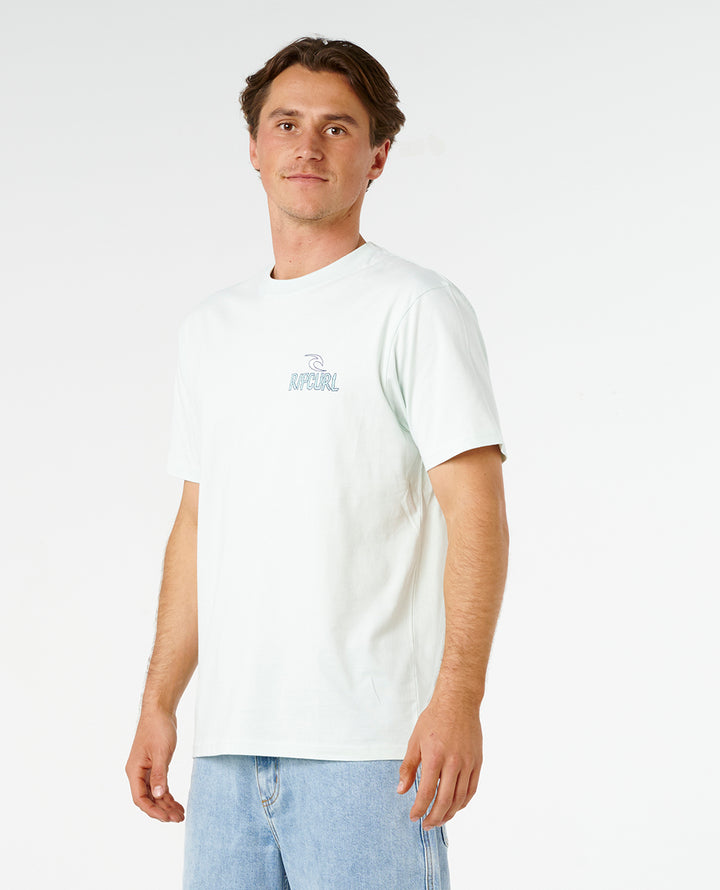 Rip Curl Men Shred Til Dead Tee 0ZKMTE