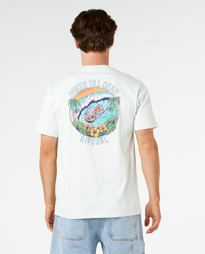 Rip Curl Men Shred Til Dead Tee 0ZKMTE