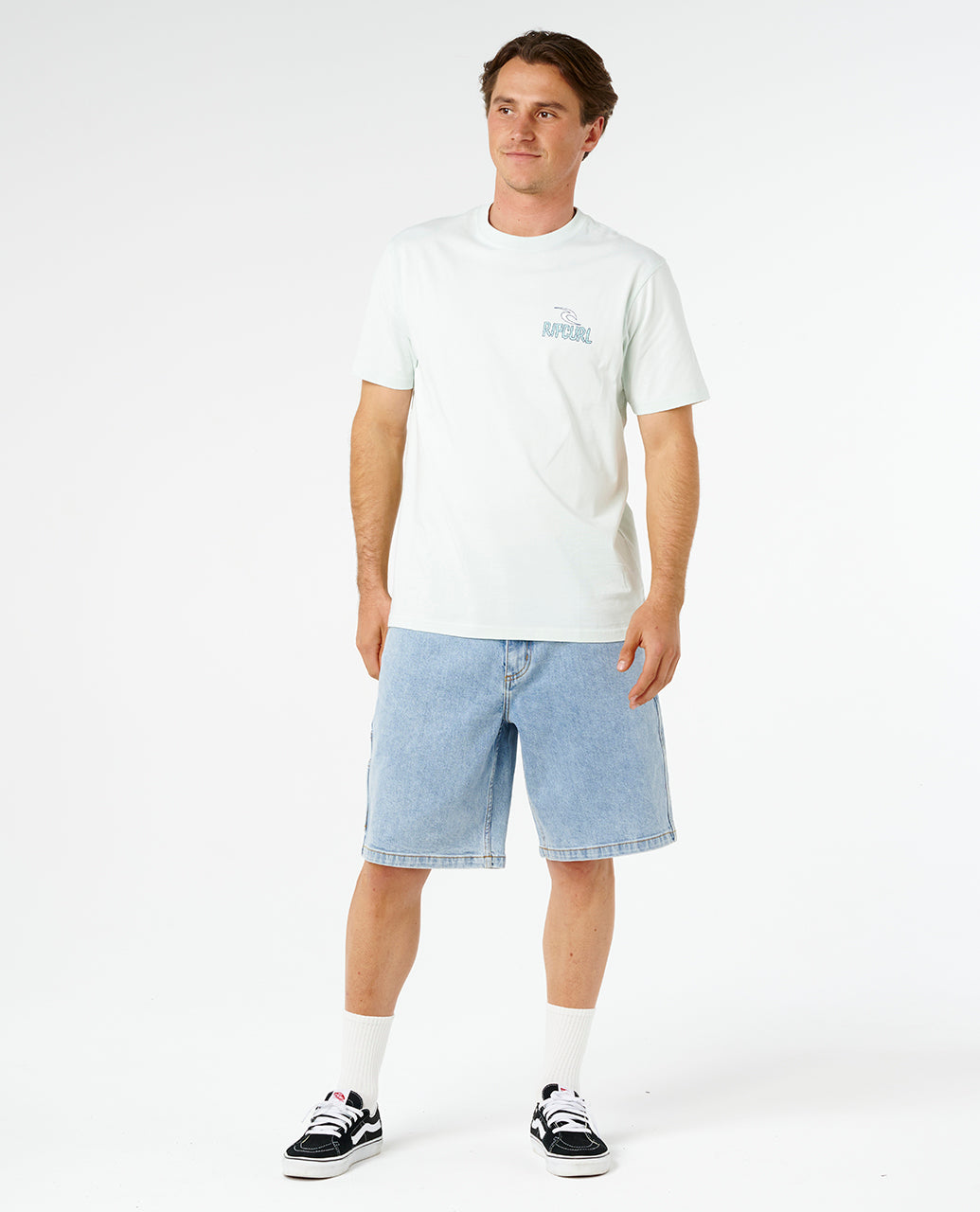 Rip Curl Men Shred Til Dead Tee 0ZKMTE