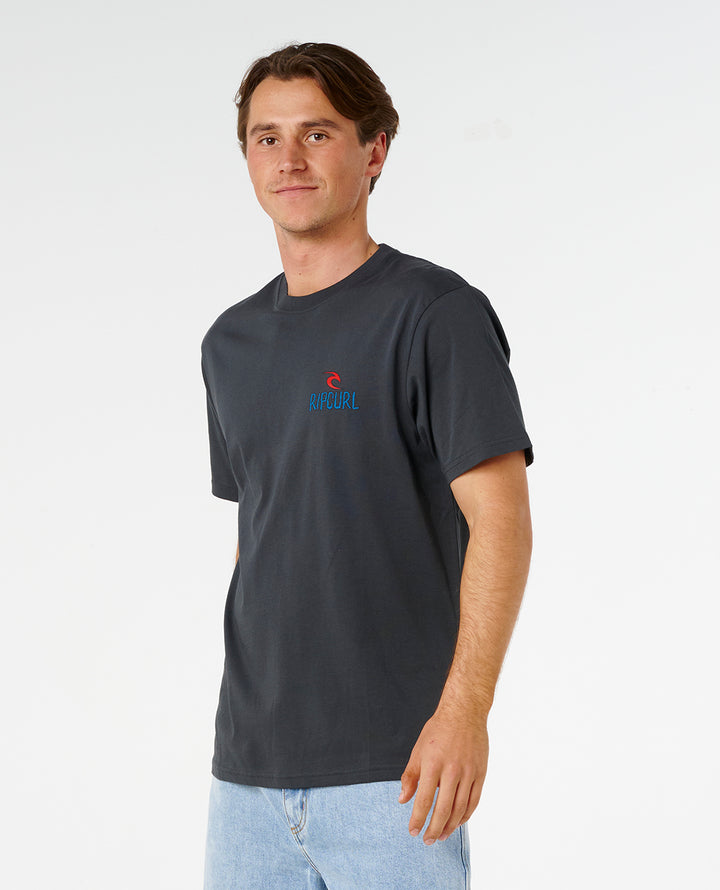 Rip Curl Men Shred Til Dead Tee 0ZKMTE