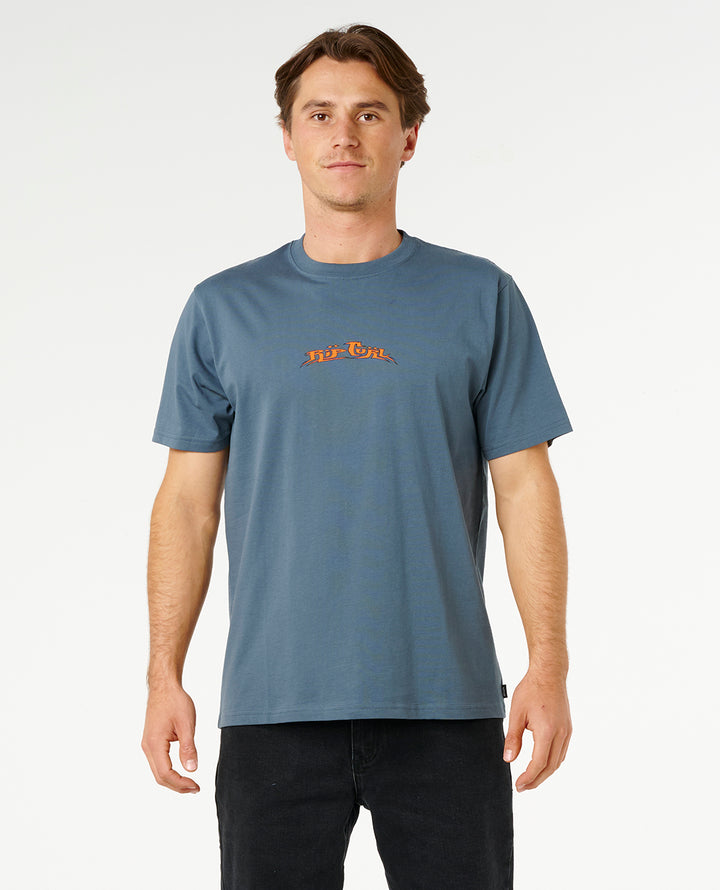 Rip Curl Men Hazed And Tubed Tee 0ZLMTE