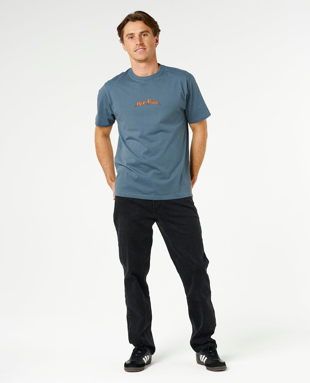 Rip Curl Men Hazed And Tubed Tee 0ZLMTE