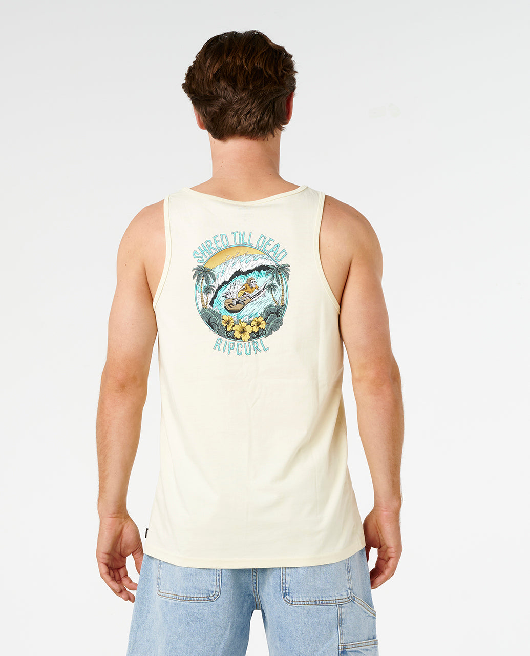 Rip Curl Men Shred Till Dead Tank 0ZNMTE