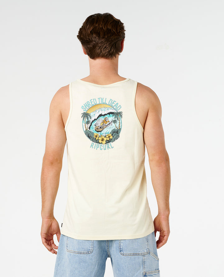Rip Curl Men Shred Till Dead Tank 0ZNMTE