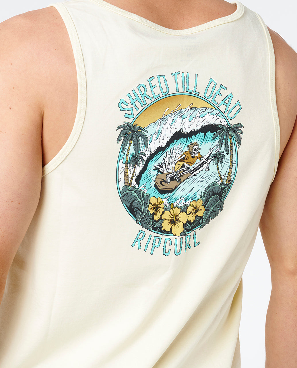 Rip Curl Men Shred Till Dead Tank 0ZNMTE