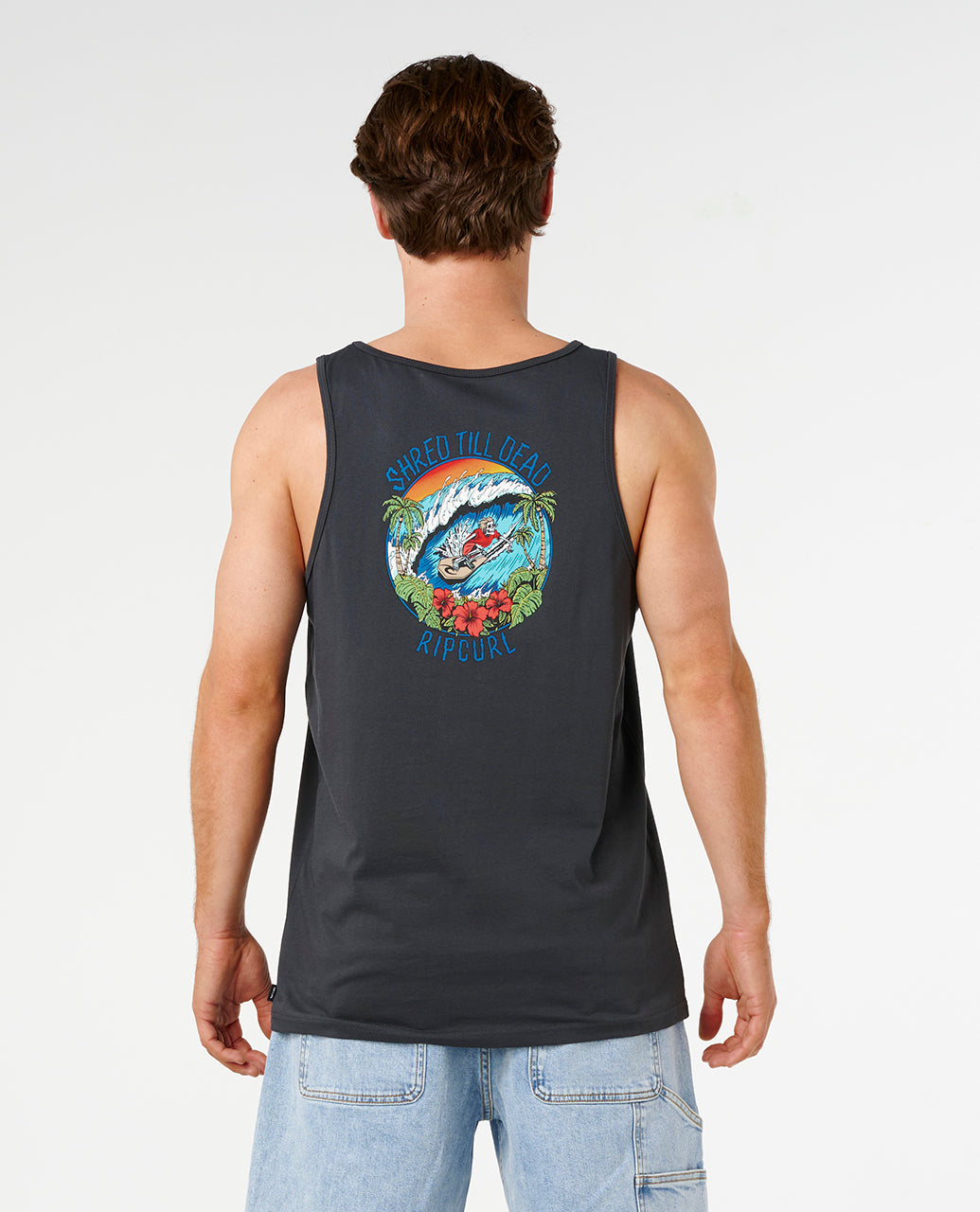 Rip Curl Men Shred Till Dead Tank 0ZNMTE