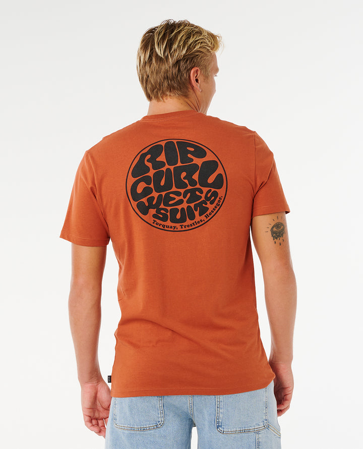 Rip Curl Men Wettie Passage Icon Tee 10EMTE