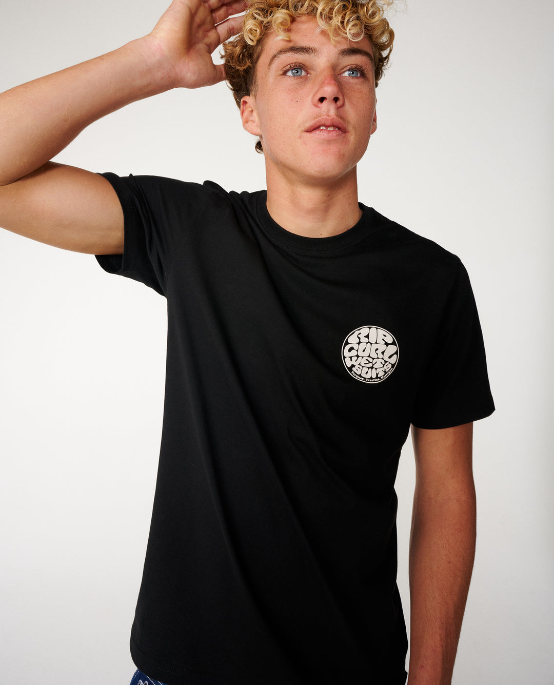 Rip Curl Men Wettie Icon Tee 10VMTE