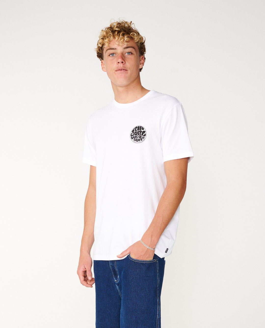 Rip Curl Men Wettie Icon Tee 10VMTE