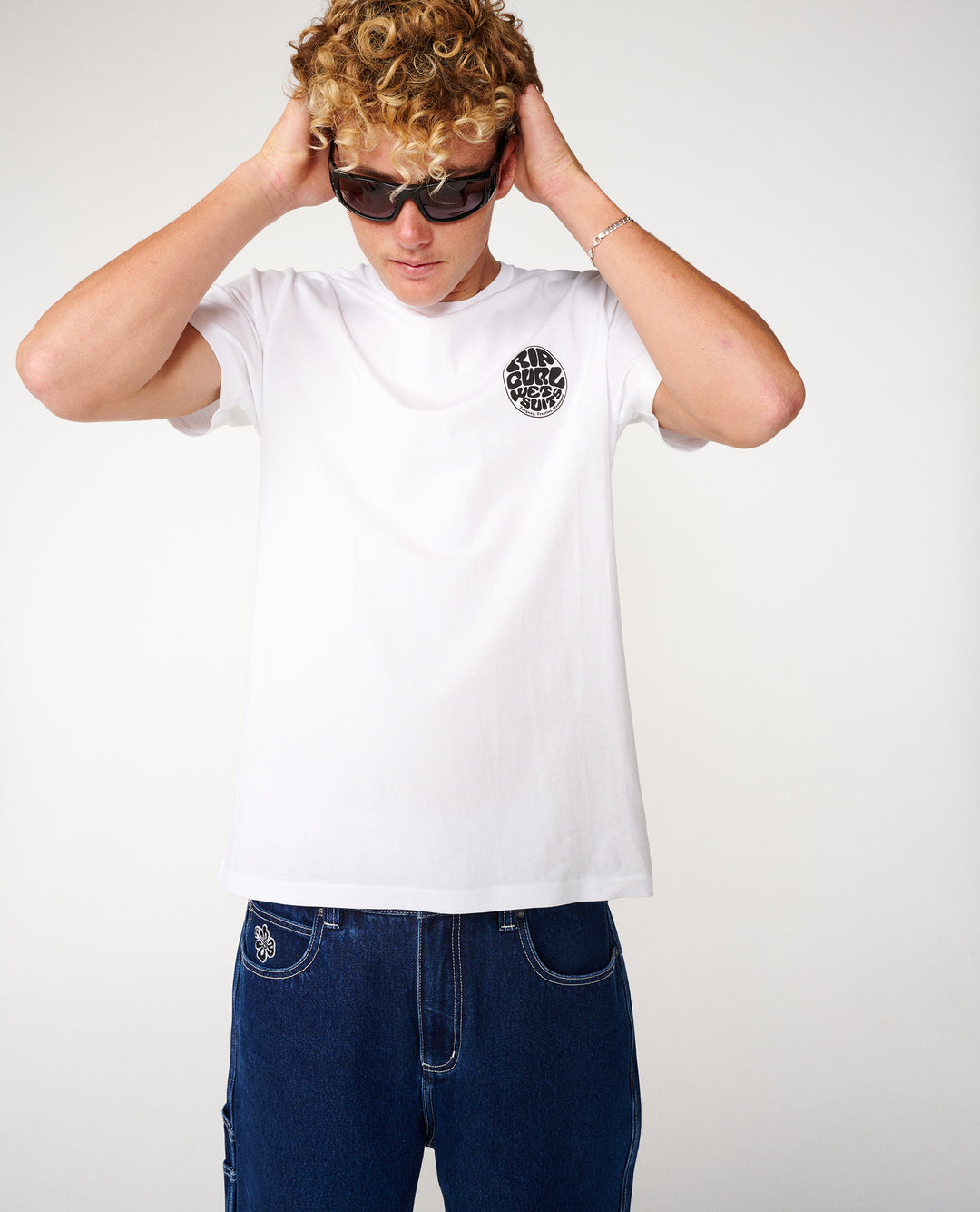 Rip Curl Men Wettie Icon Tee 10VMTE