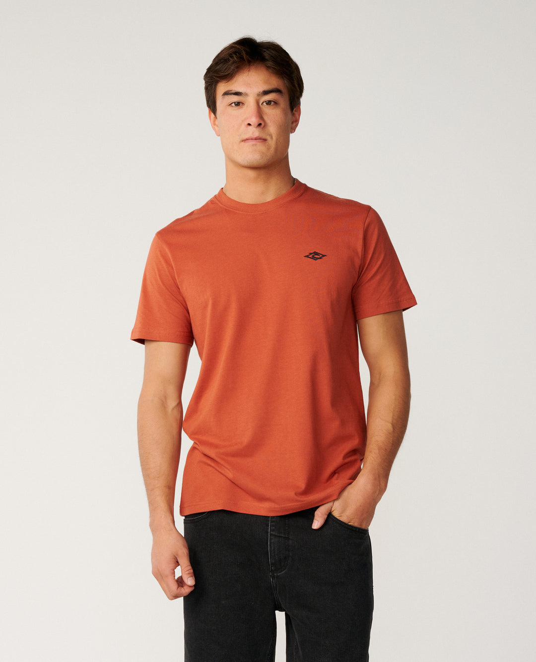 Rip Curl Men Streamline Embroid Tee 10XMTE