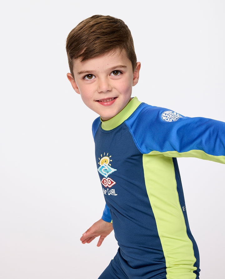 Rip Curl Boy Cosmic Upf L/S Spring Suit-Boy 11ETRV
