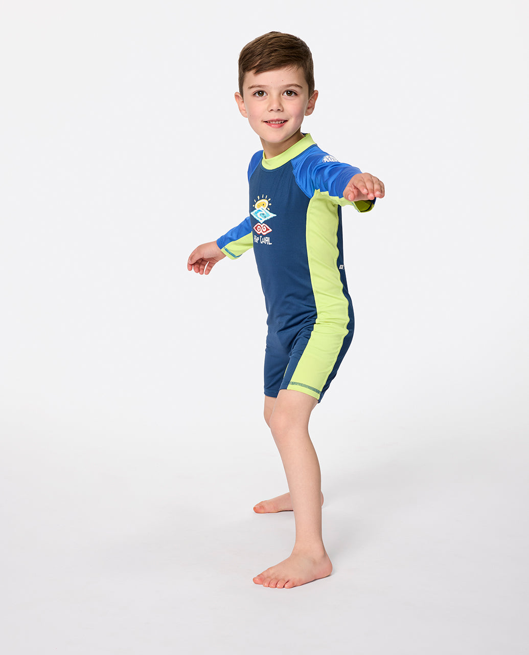 Rip Curl Boy Cosmic Upf L/S Spring Suit-Boy 11ETRV