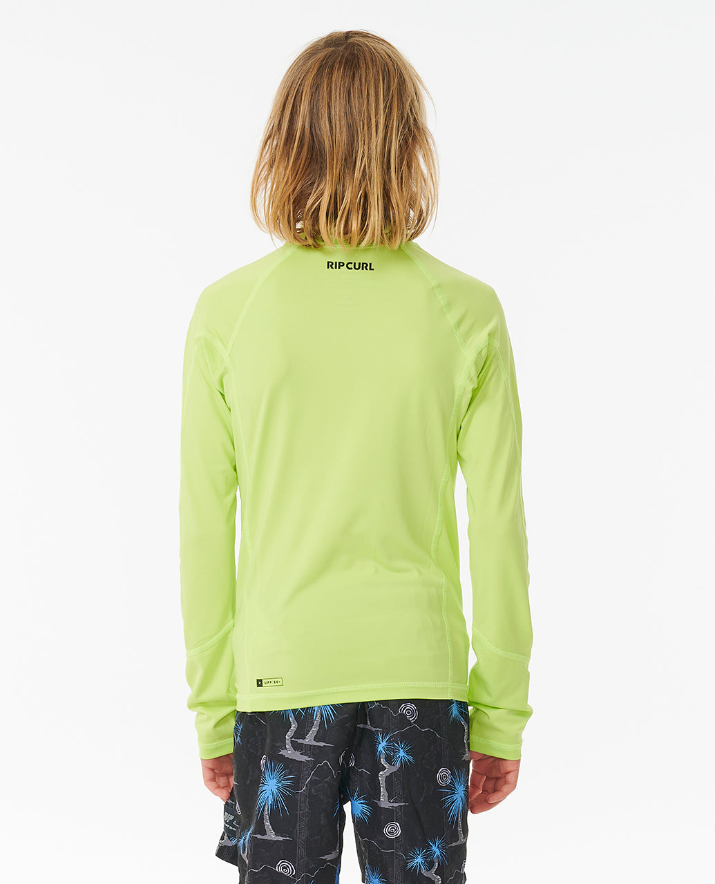Rip Curl Boy Brand Wave Upf L/S Rash Vest-Boy 122BRV