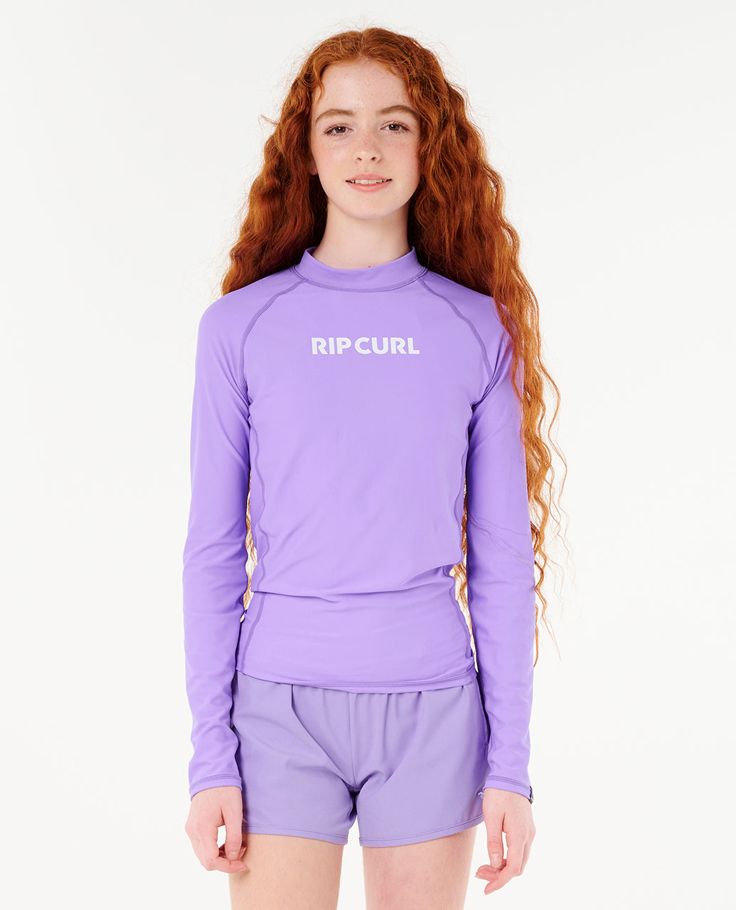 Rip Curl Girl Classic Surf Ls Rash Vest-Girl 128GRV