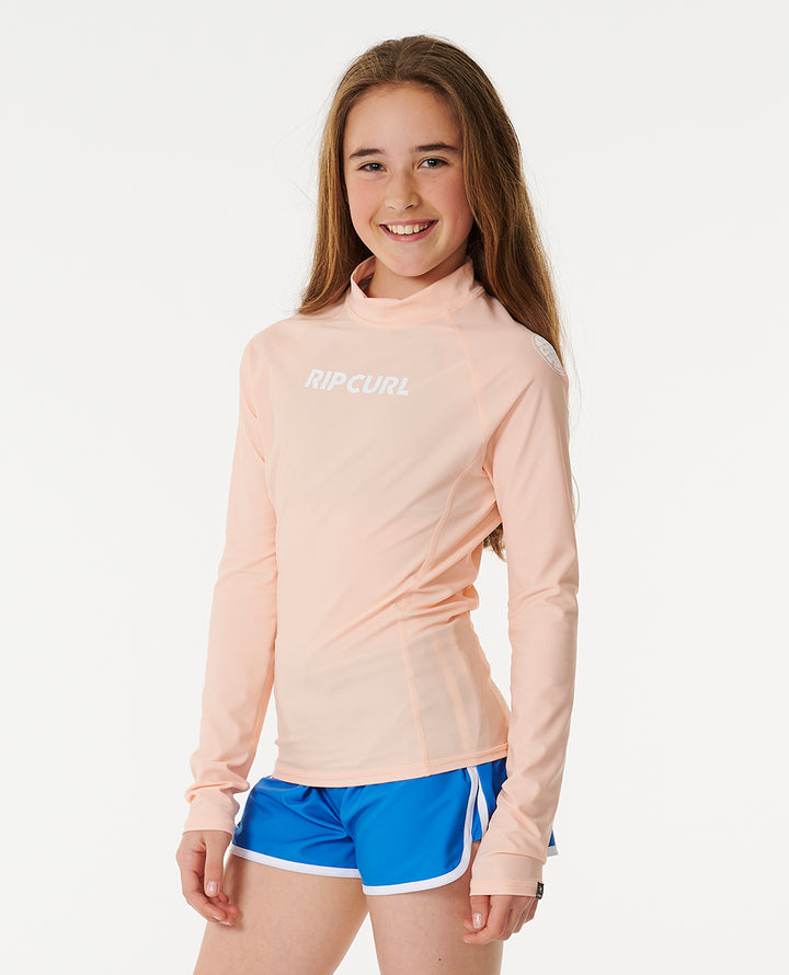 Rip Curl Girl Classic Surf Ls Rash Vest-Girl 128GRV