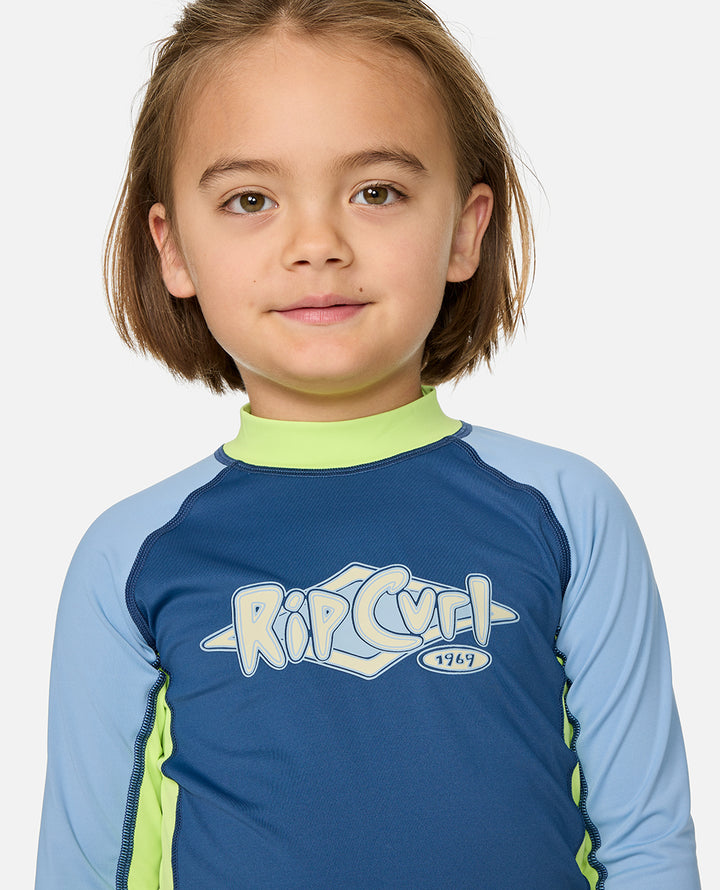 Rip Curl Boy Ride The Wave Upf L/S-Boy 128TRV