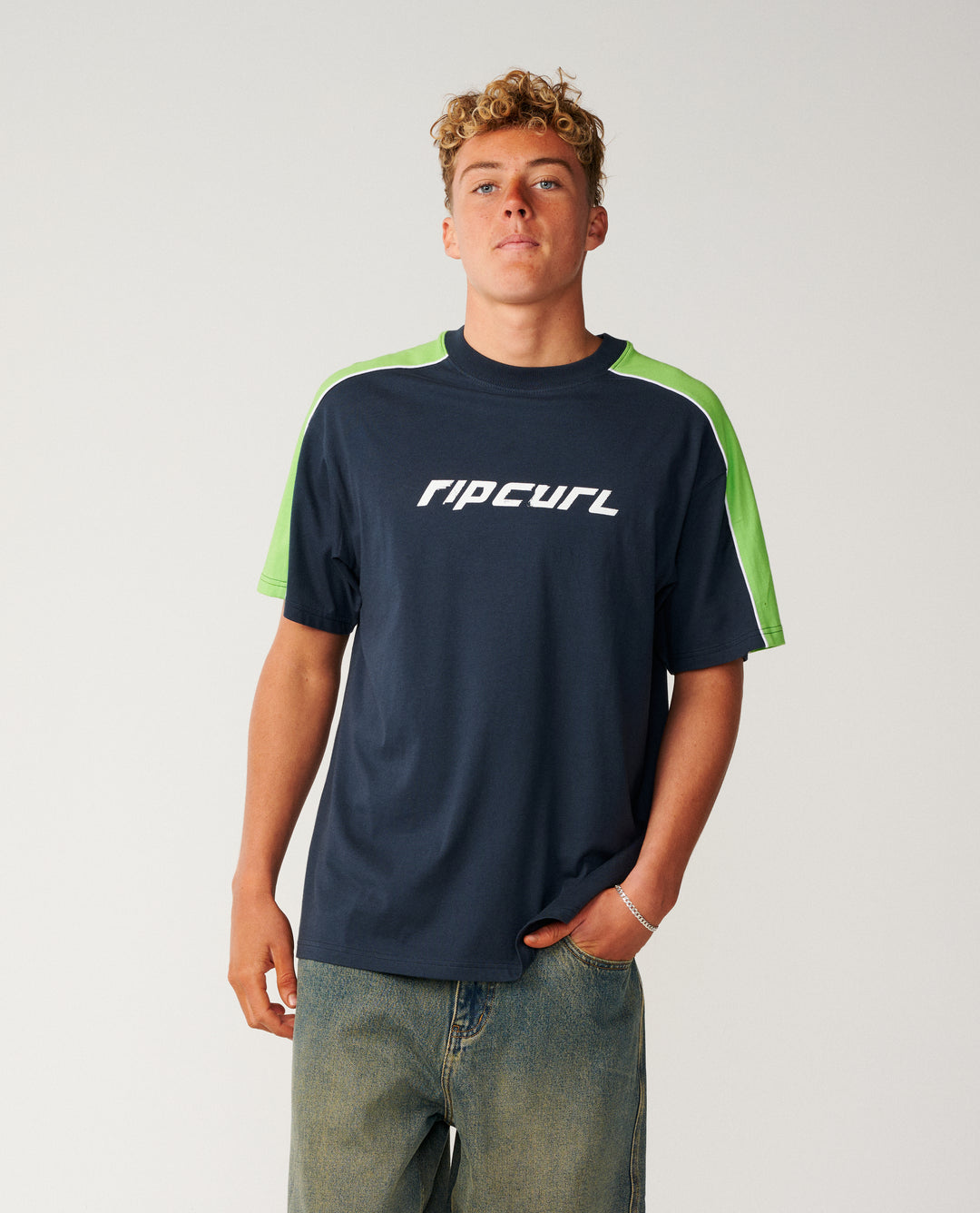 Rip Curl Men Archive Up Top Panel Tee 129MTE