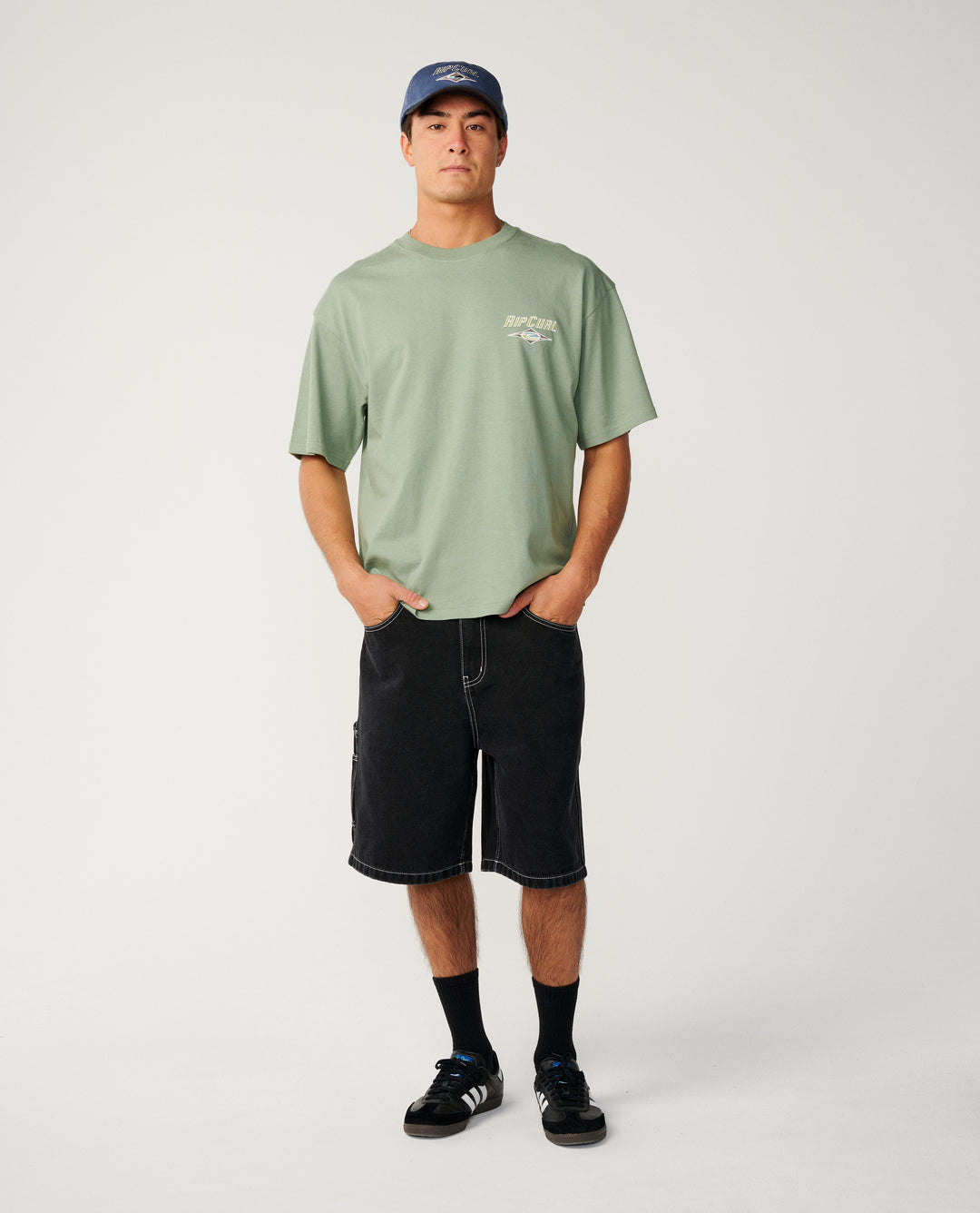 Rip Curl Men Heritage Icon Tee 12FMTE