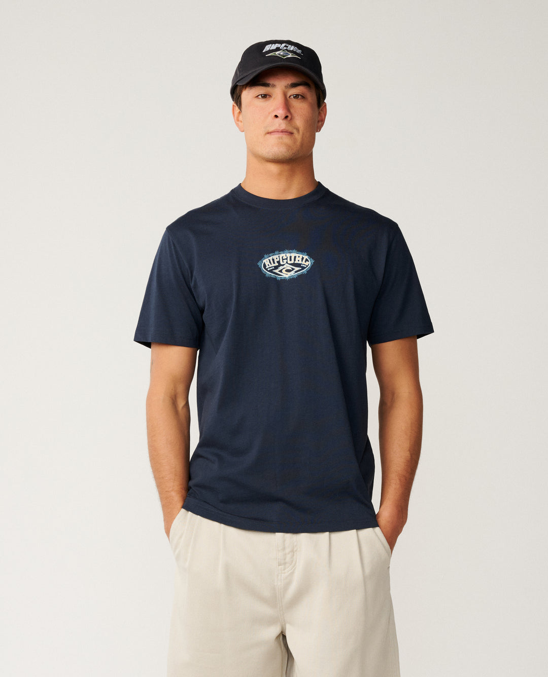 Rip Curl Men Disorder Oval Tee 12TMTE