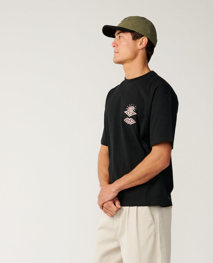 Rip Curl Men Disorder Boneyards Tee 12UMTE