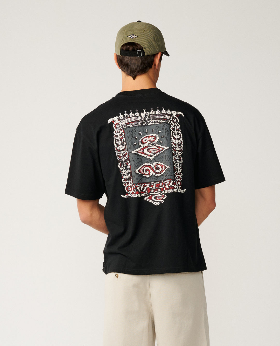 Rip Curl Men Disorder Boneyards Tee 12UMTE