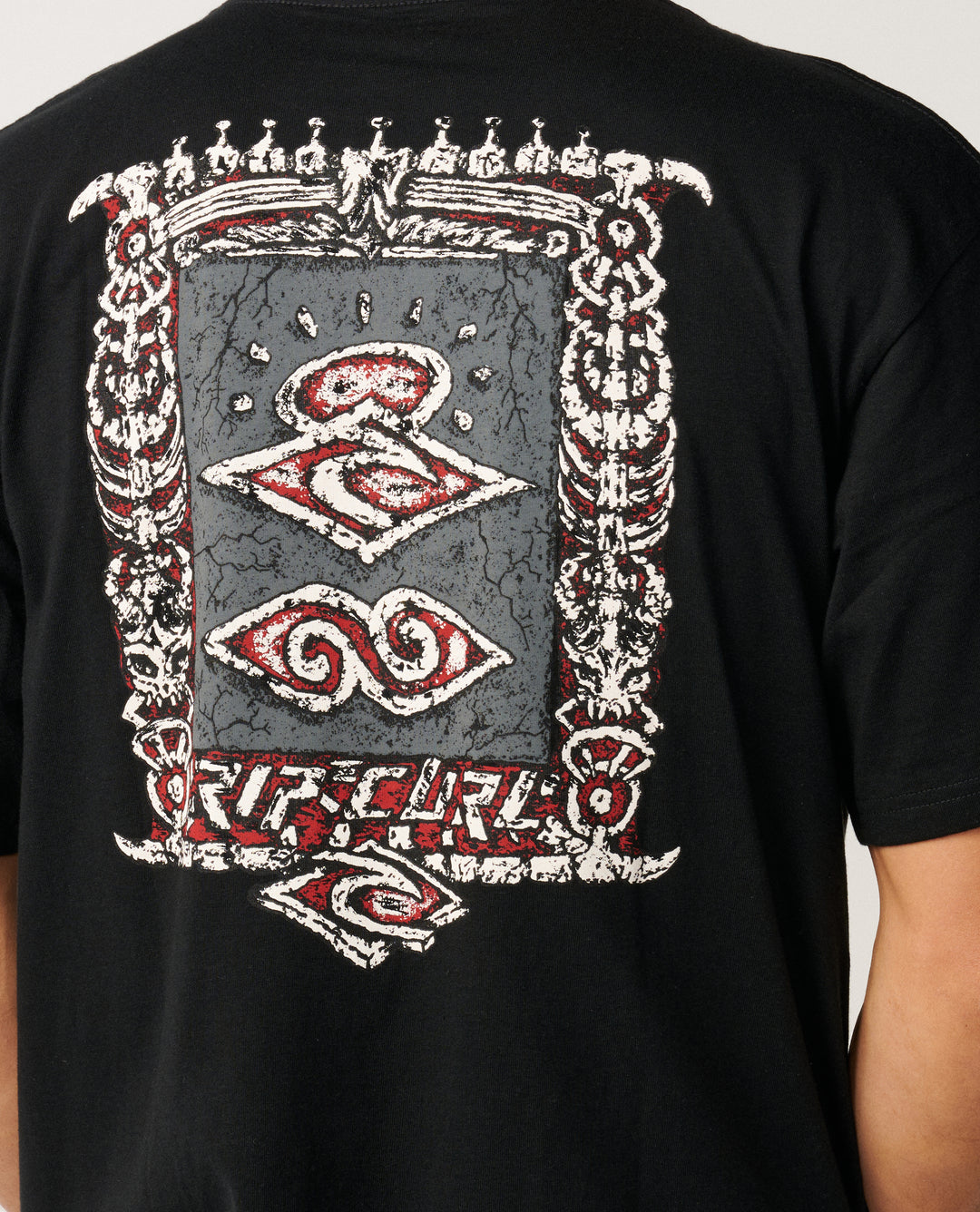 Rip Curl Men Disorder Boneyards Tee 12UMTE