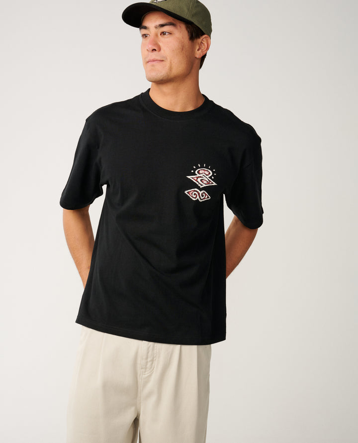 Rip Curl Men Disorder Boneyards Tee 12UMTE