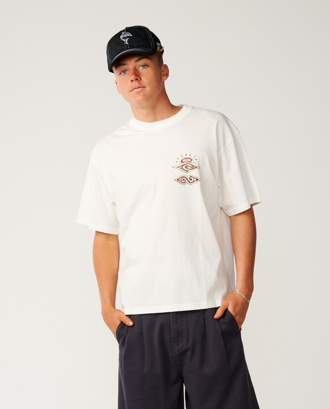 Rip Curl Men Disorder Boneyards Tee 12UMTE