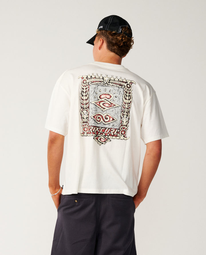 Rip Curl Men Disorder Boneyards Tee 12UMTE