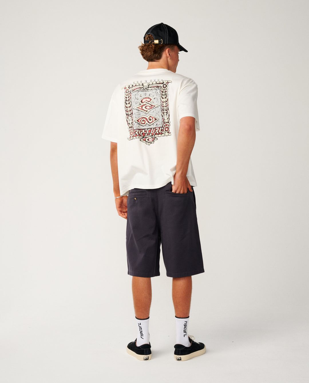 Rip Curl Men Disorder Boneyards Tee 12UMTE