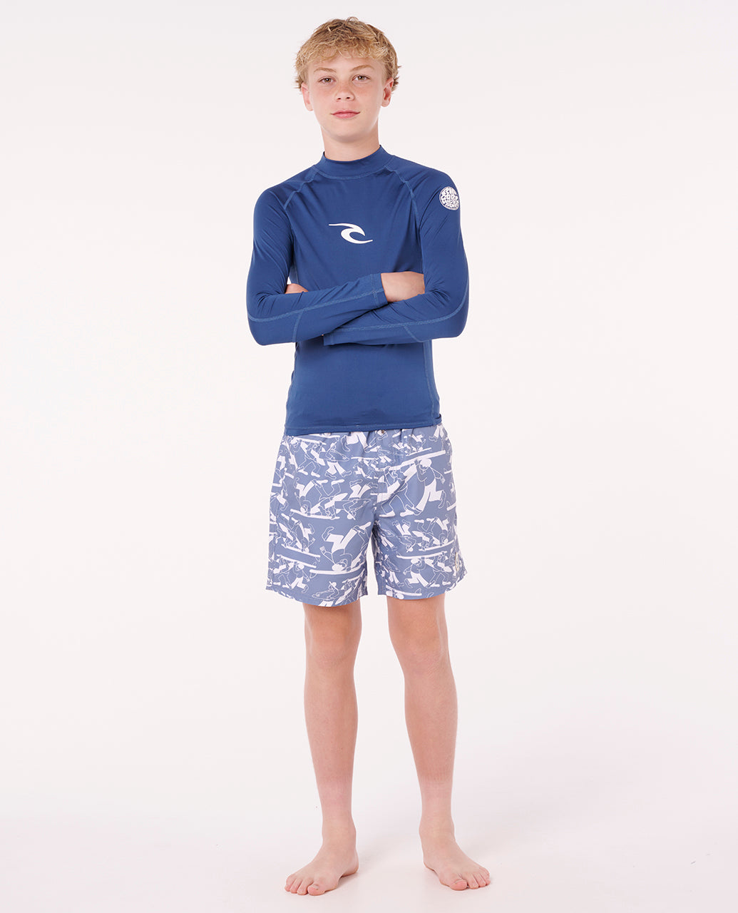 Rip Curl Boy Waves Upf L/S-Boy 12VBRV