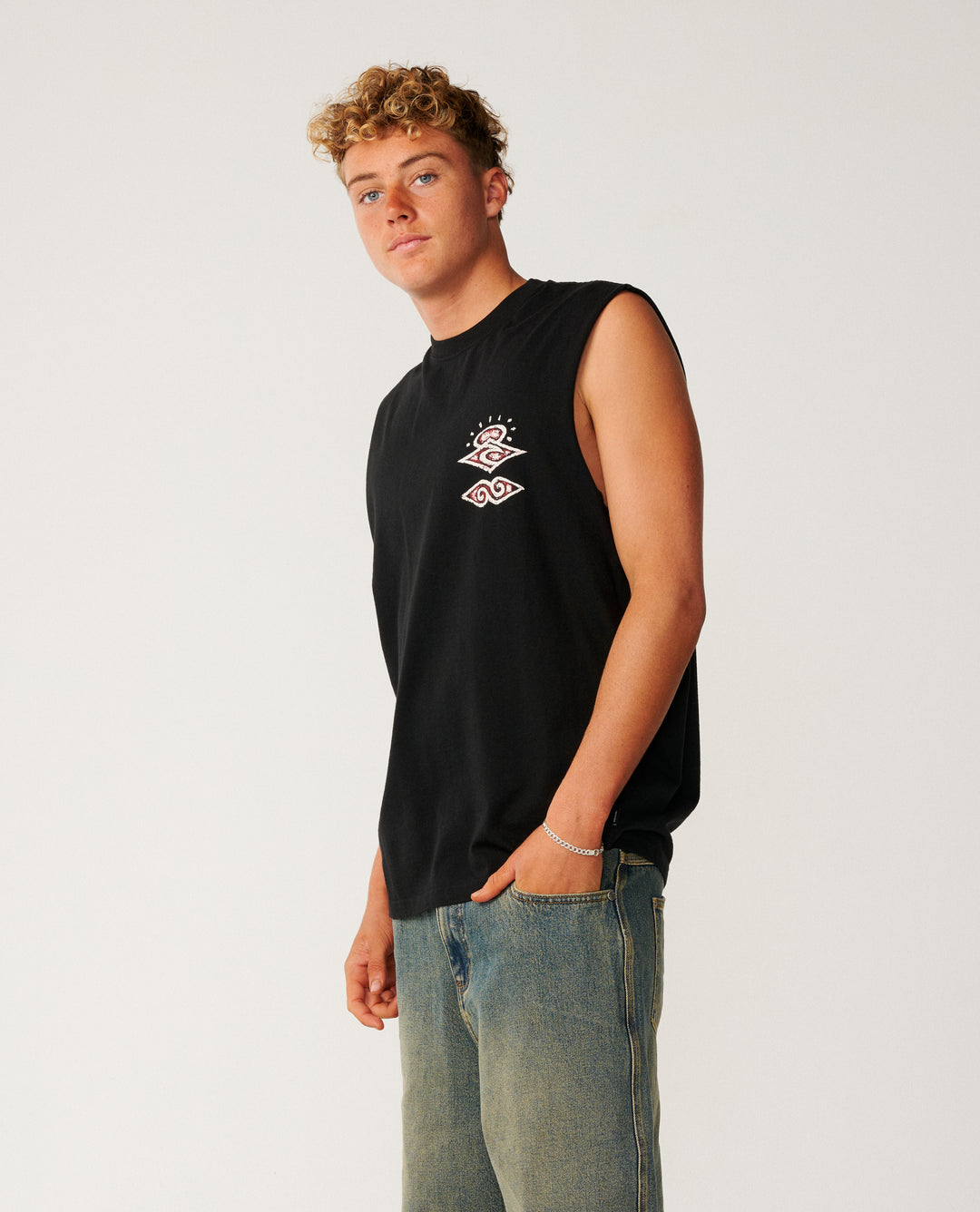Rip Curl Men Disorder Boneyards Muscle 138MTE