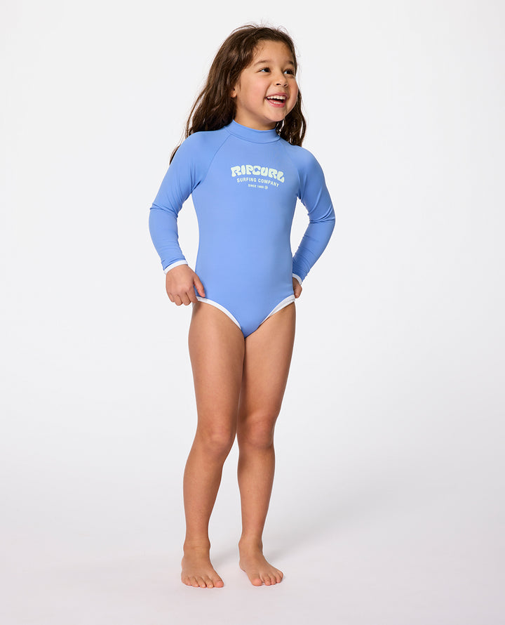 Rip Curl Girl Surf Puff Ls Surfsuit -Girl 13KJRV