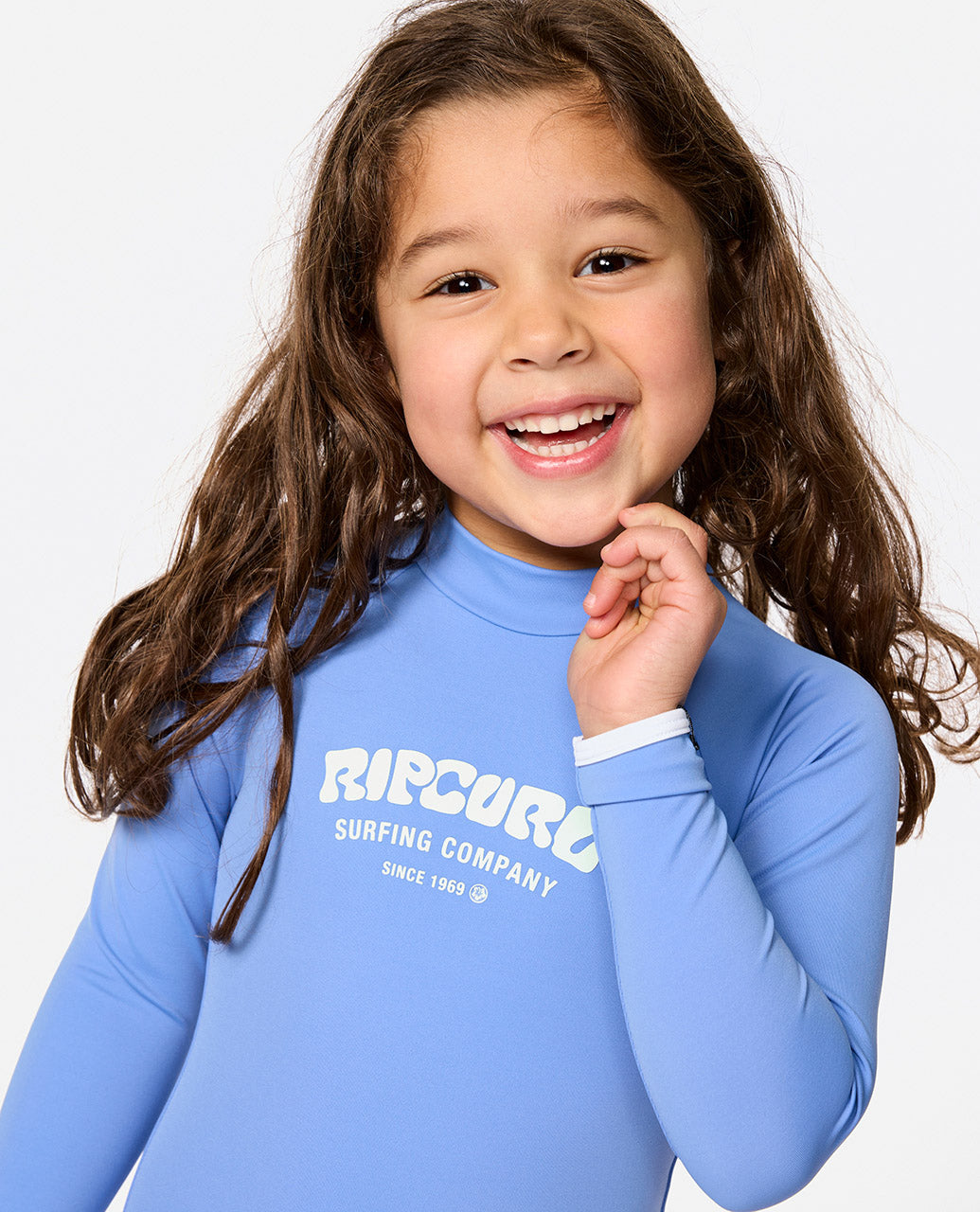 Rip Curl Girl Surf Puff Ls Surfsuit -Girl 13KJRV