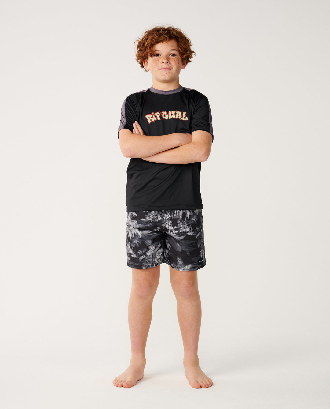 Rip Curl Boy Surf Shack Panel Upf S/S-Boy 13UBRV
