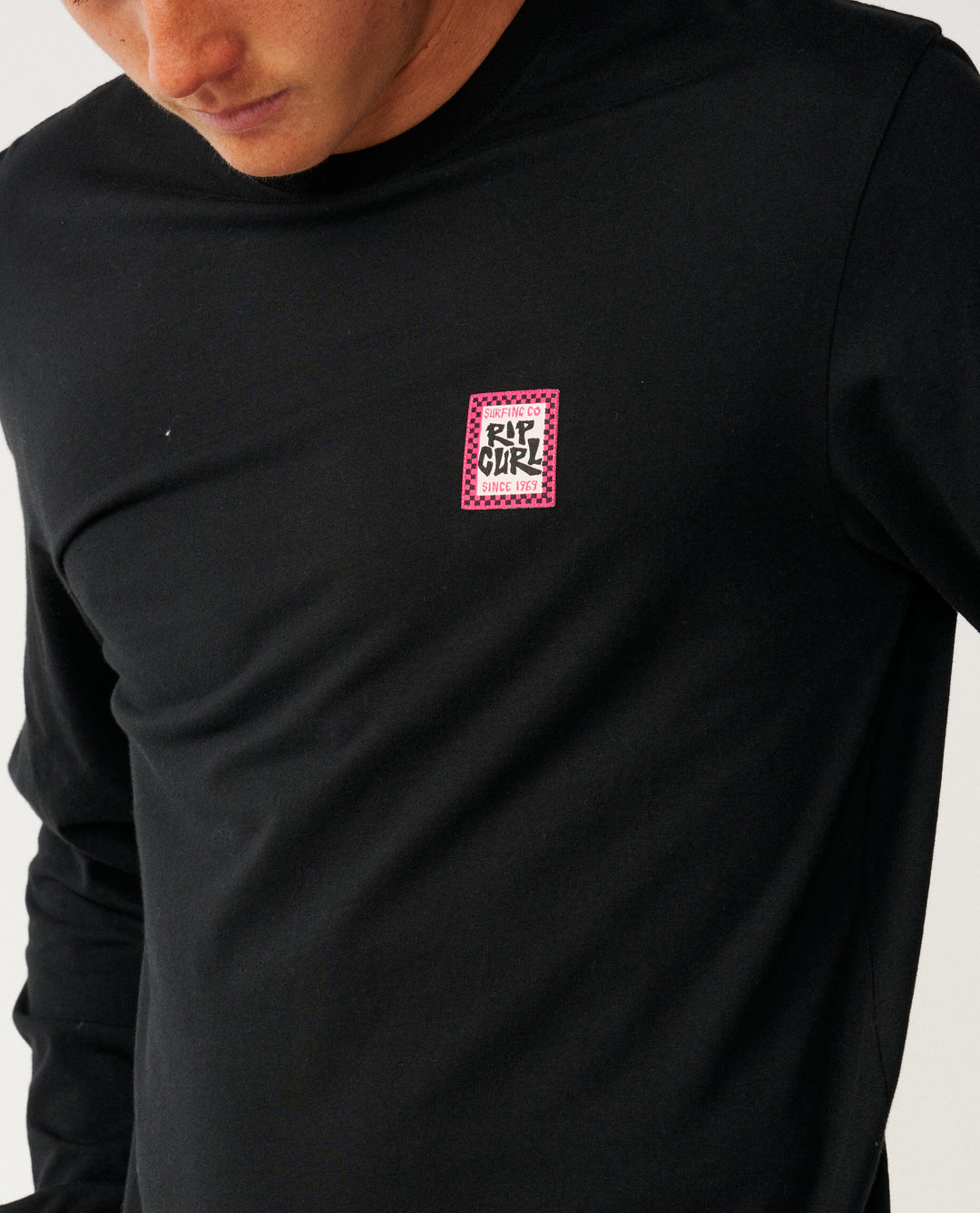 Rip Curl Men Streamline Badge Ls Tee 13UMTE