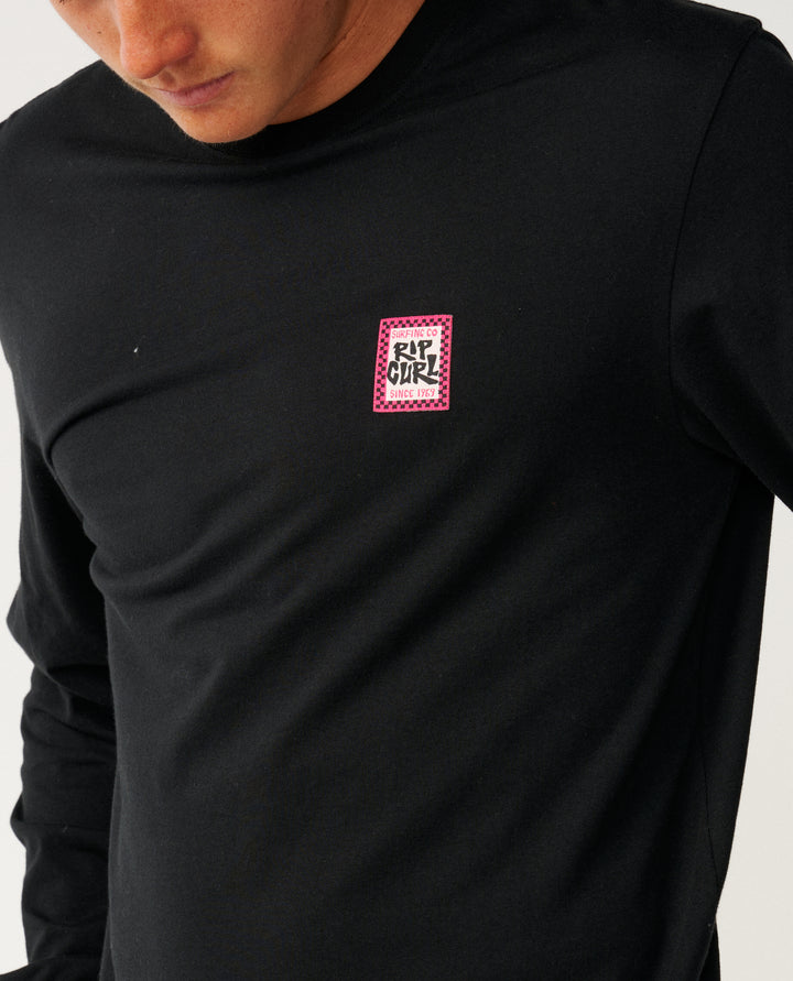 Rip Curl Men Streamline Badge Ls Tee 13UMTE