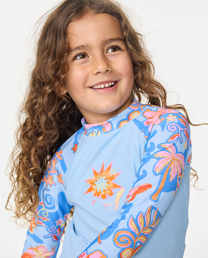 Rip Curl Girl Surf Magic Rashie Set-Girl 13WJRV