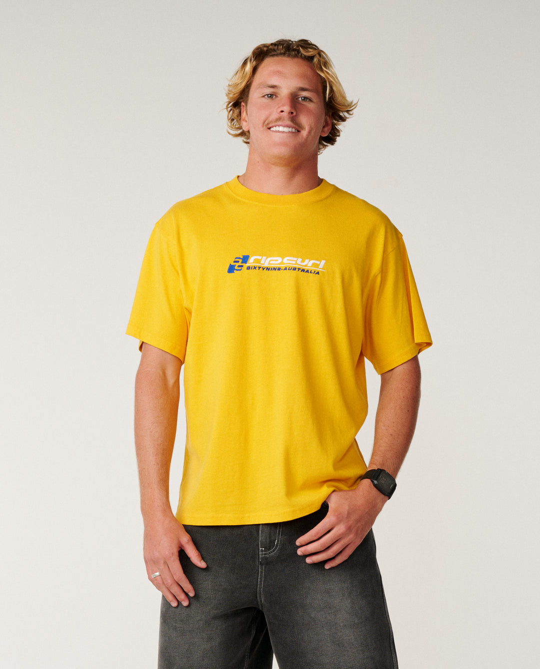 Rip Curl Men Archive 69 Embroid Tee 14DMTE