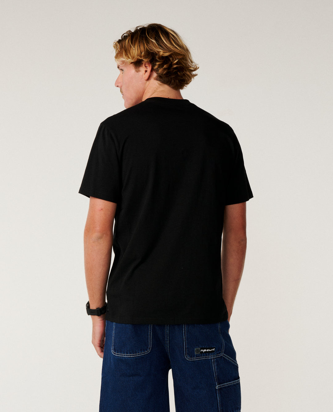 Rip Curl Men Embroid Tee 14GMTE