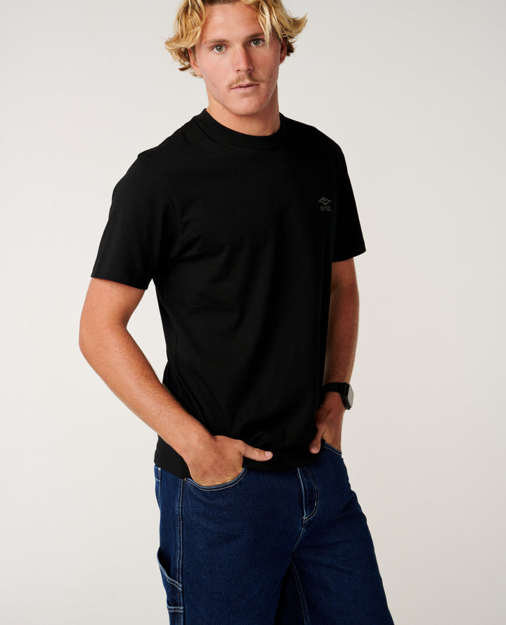 Rip Curl Men Embroid Tee 14GMTE
