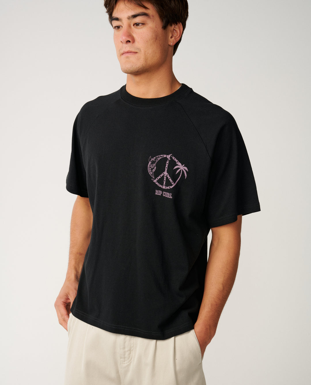 Rip Curl Men Disorder Dolphin Tee 14ZMTE