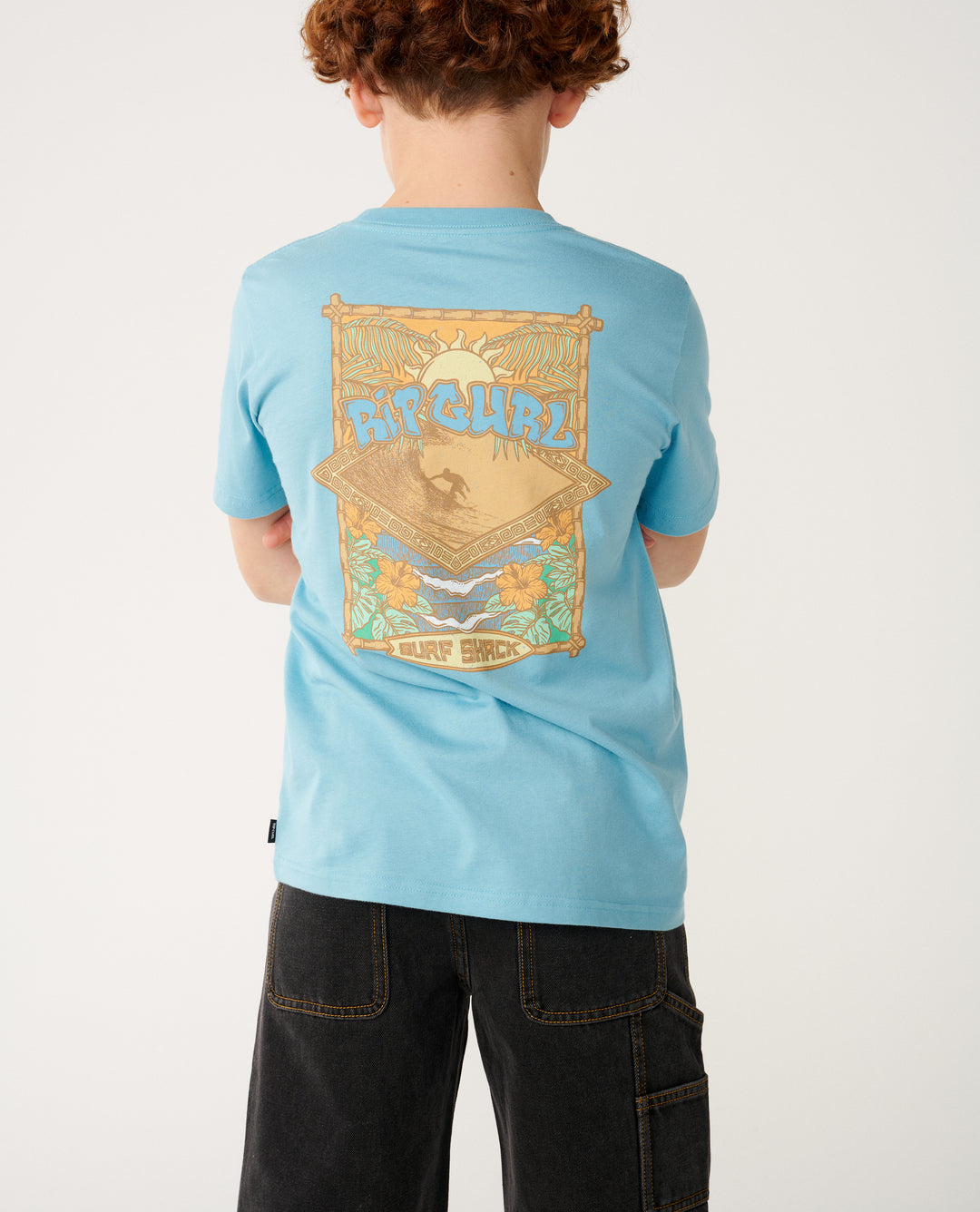 Rip Curl Boy Surf Shack Art Tee Boy 158BTE