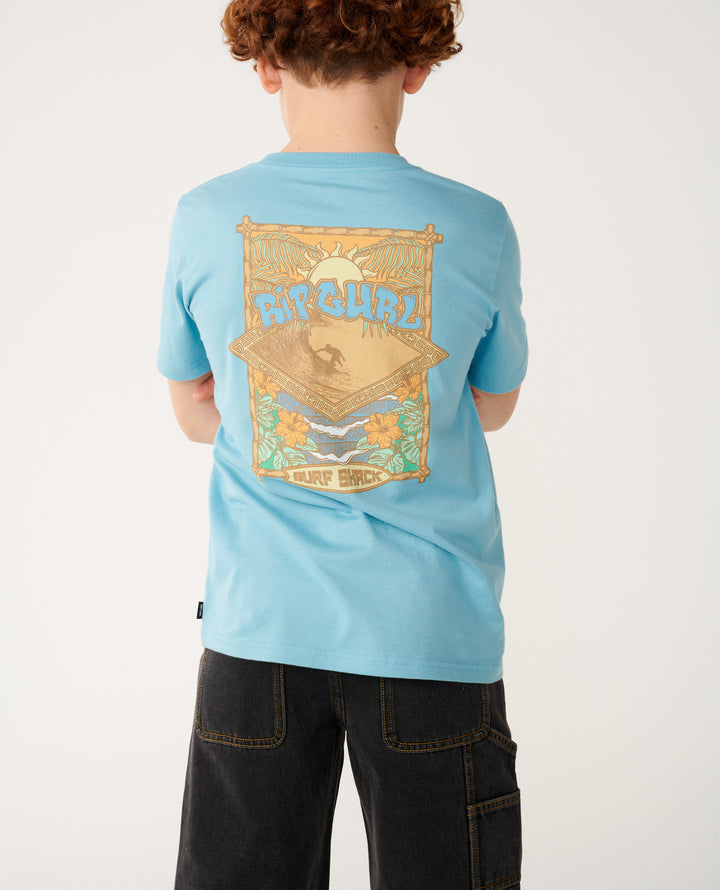 Rip Curl Boy Surf Shack Art Tee Boy 158BTE